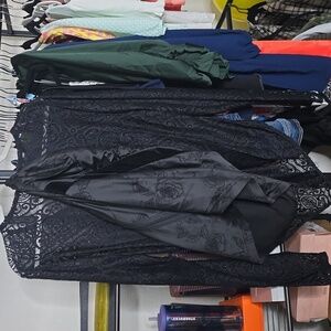 3 PIECE Bundle CURVY sense lace bodysuit & TORRID tube top& NWT INC skirt